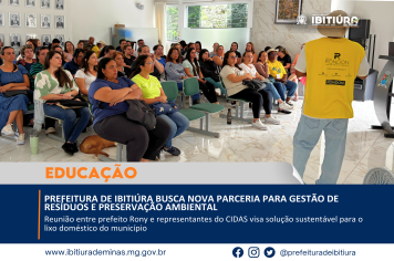 PROFESSORES DE IBITIÚRA PARTICIPAM DE TREINAMENTO SOBRE TRANSTORNO DO ESPECTRO AUTISTA (TEA)