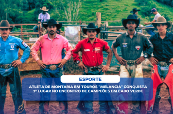 ATLETA DE MONTARIA EM TOUROS 