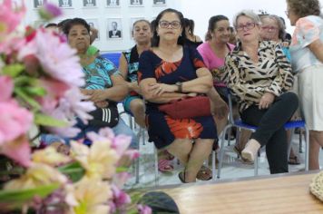 MAIS DE CEM MULHERES ESTIVERAM NO CHÁ DA TARDE DO DEPARTAMENTO SOCIAL 