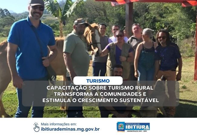 CAPACITAÇÃO SOBRE TURISMO RURAL TRANSFORMA A COMUNIDADES E ESTIMULA O CRESCIMENTO SUSTENTÁVEL