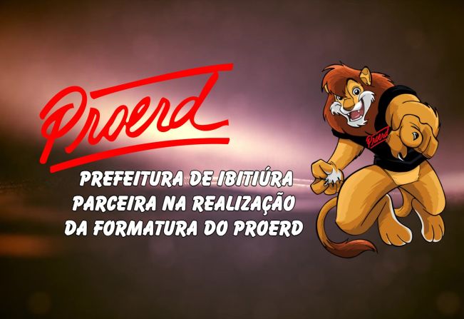 PREFEITURA DE IBITIÚRA PARCEIRA NA REALIZAÇÃO DA FORMATURA DO PROERD