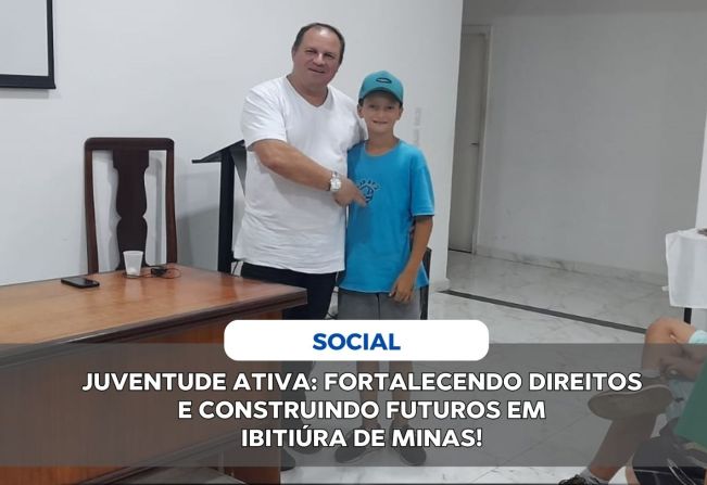 CRAS DE IBITIÚRA DESENVOLVE INICIATIVAS DE CIDADANIA PARA A JUVENTUDE