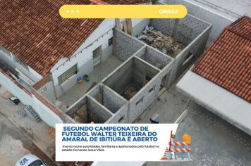 OBRAS DE AMPLIAÇÃO DA CRECHE SÃO JOSÉ CONTINUAM ACELERADAS