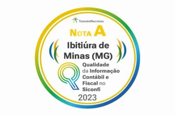 IBITIÚRA DE MINAS RECEBE COM ORGULHO O SELO DO TESOURO NACIONAL POR EXCELÊNCIA CONTÁBIL E FISCAL   