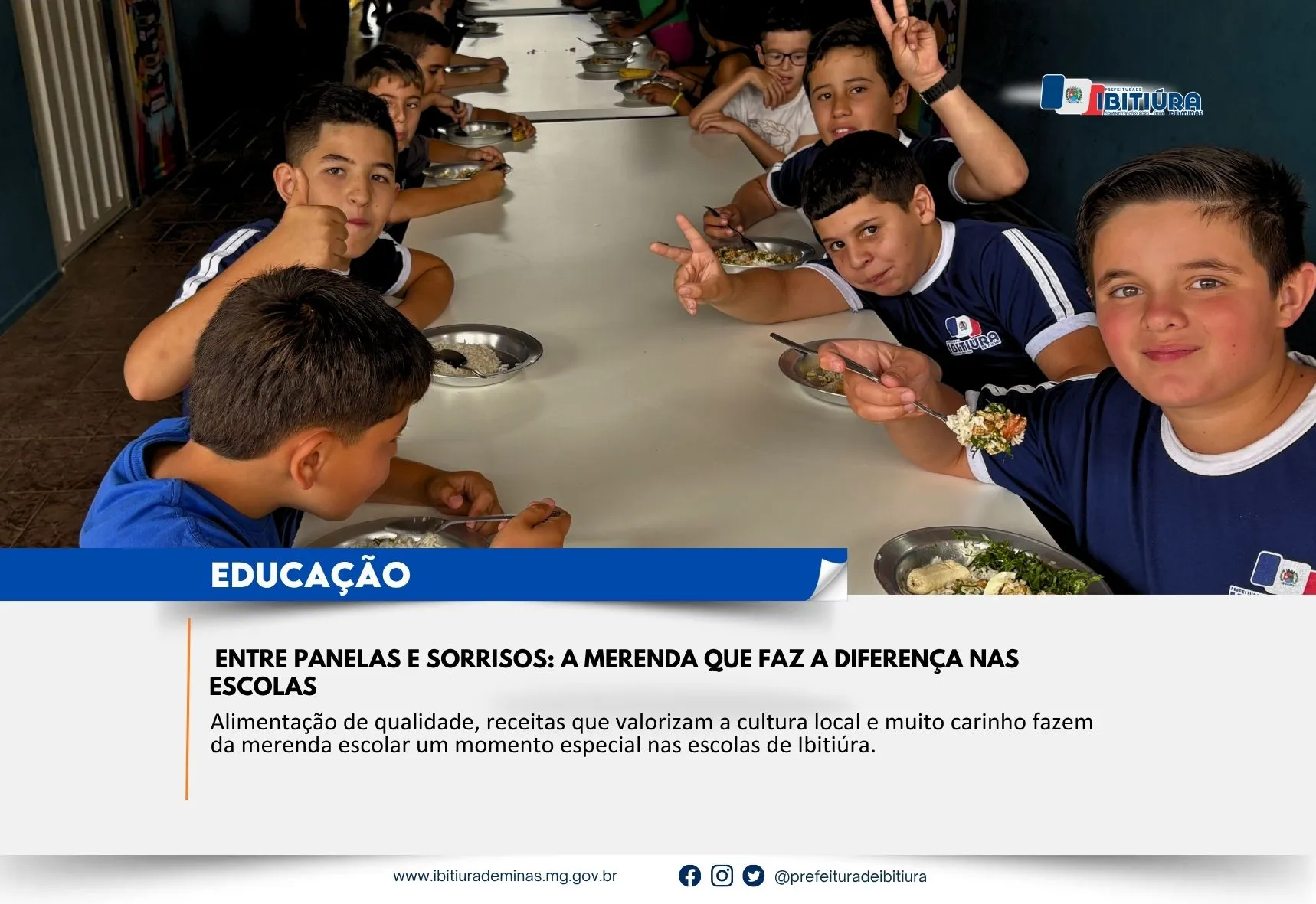 ENTRE PANELAS E SORRISOS: A MERENDA QUE FAZ A DIFERENÇA NAS ESCOLAS