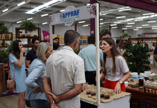 APPRAF PARTICIPOU DO ANDRADAS CAFÉ FESTIVAL COM O APOIO DA PREFEITURA