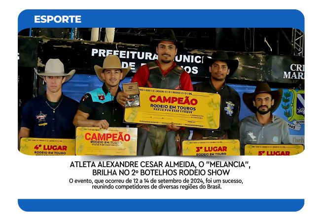 ATLETA ALEXANDRE CESAR ALMEIDA, O 